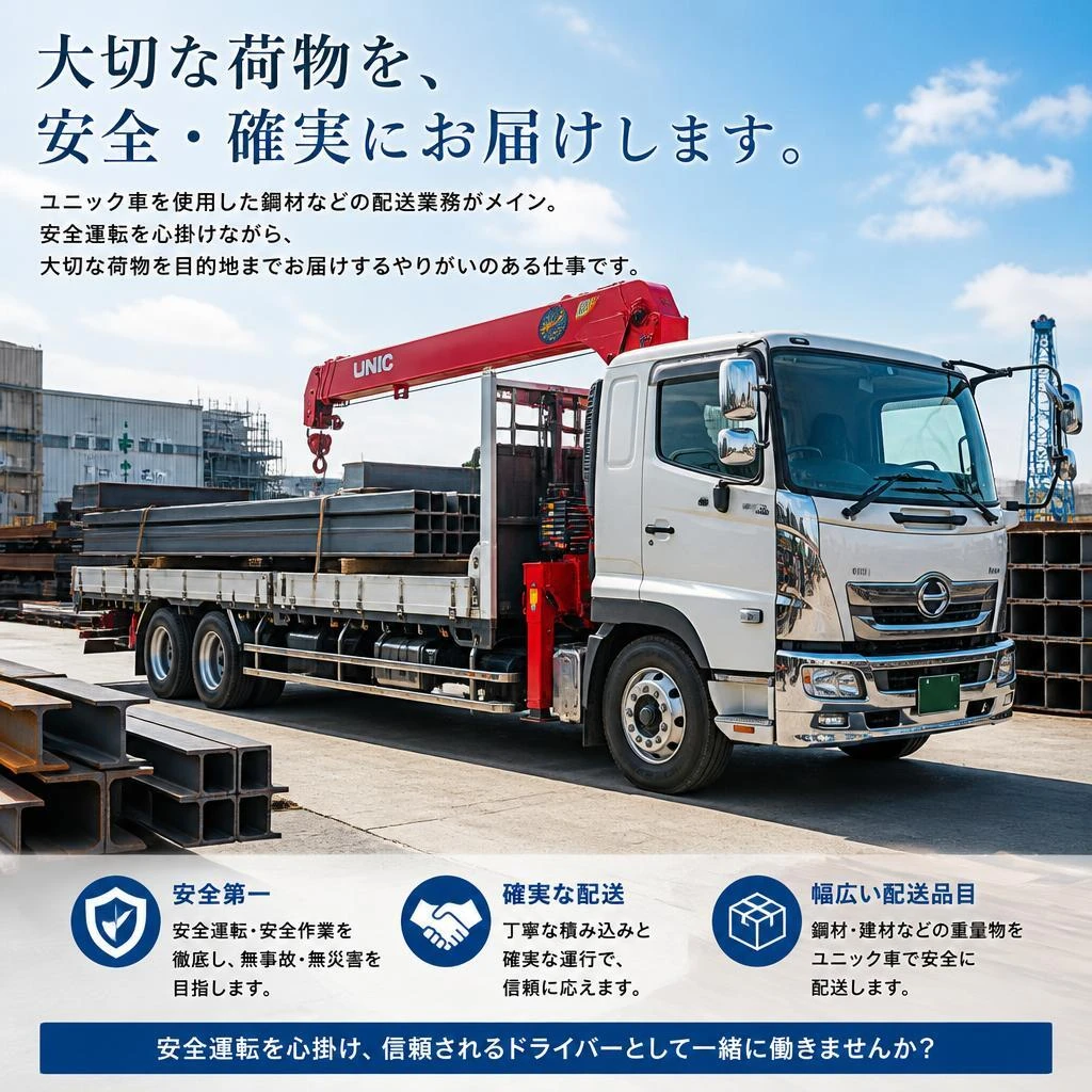 大型車ドライバーの仕事内容とは?